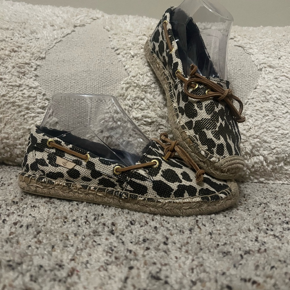 Giraffe Print Sperry Topsider Loafers